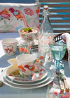 Greengate Fallulah White Tablett Porzellan 