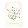Greengate Card and envelope Elwin white large 12 pcs