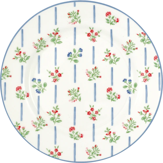 Greengate Hannah White Teller 20,5 cm 