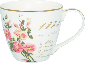 Greengate Jacobe White Tasse