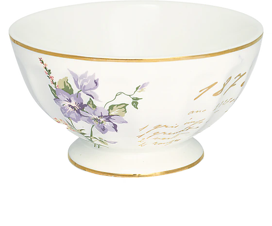 Greengate Jacobe White French Bowl XL