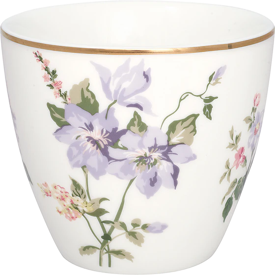 Greengate Jacobe White Latte cup