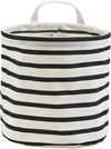 House Doctor Aufbewahrungskorb klein, Stripes Schwarz/Weiß