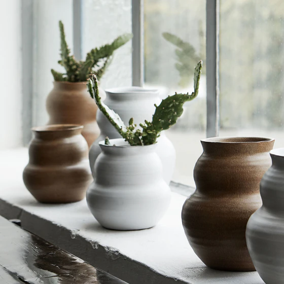 House Doctor Vase klein - Juno Weiß