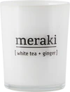 Meraki Duftkerze - White tea & ginger