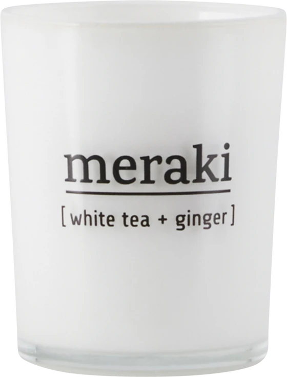 Meraki Duftkerze - White tea & ginger