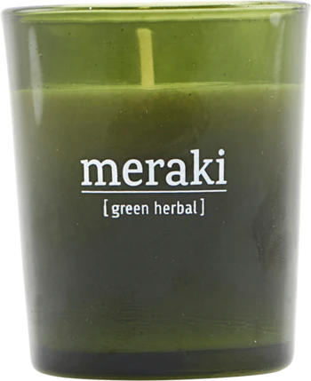 Meraki Duftkerze - Green herbal