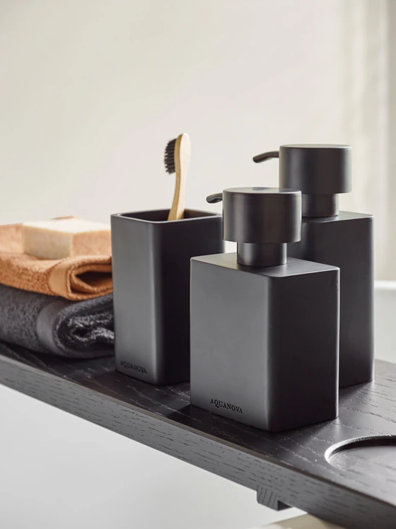 Aquanova Khana Seifenspender medium 09 Black