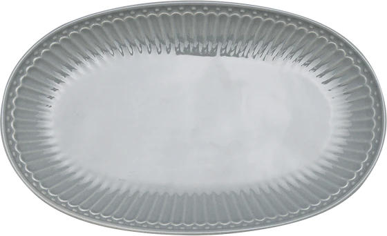 Greengate Alice Stone Grey Biscuit Plate