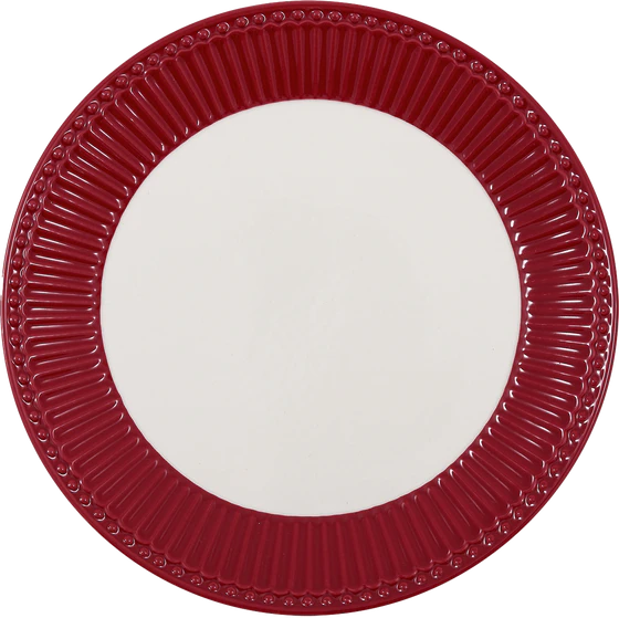 Greengate  Alice Claret Red Frühstücksteller 23cm
