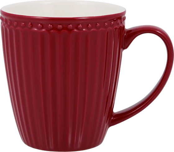 Greengate Alice Claret Red Tasse
