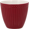Greengate Alice Claret Red Latte cup
