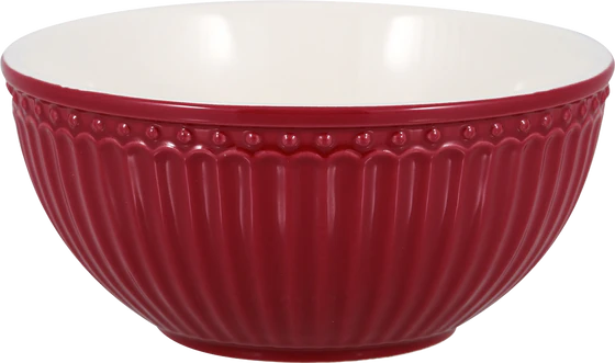Greengate Alice Claret Red Müslischale