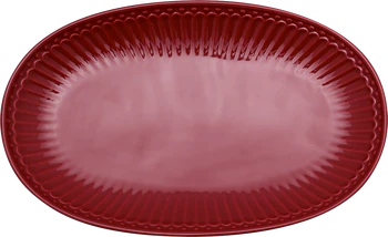 Greengate Alice Claret Red Biscuit Plate