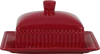 Greengate Alice Claret Red Butterdose - dark red