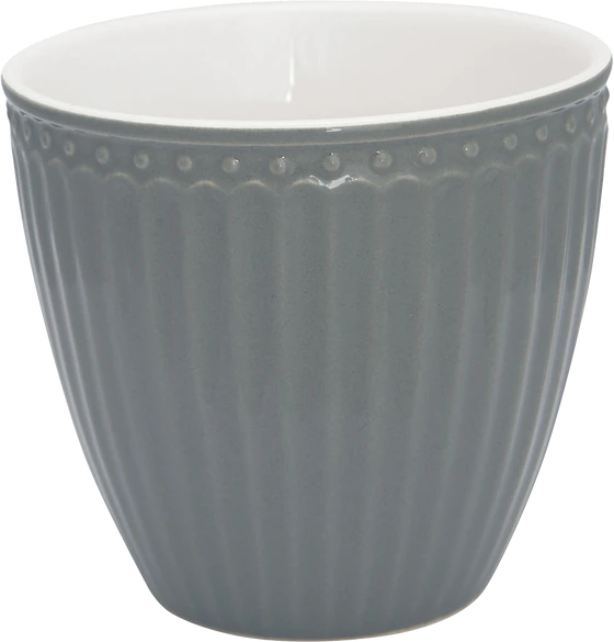 Greengate Alice Stone Grey Mini Latte Cup