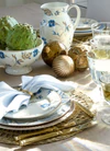 Greengate Zapfen Glas Anhänger gold glitter xlarge
