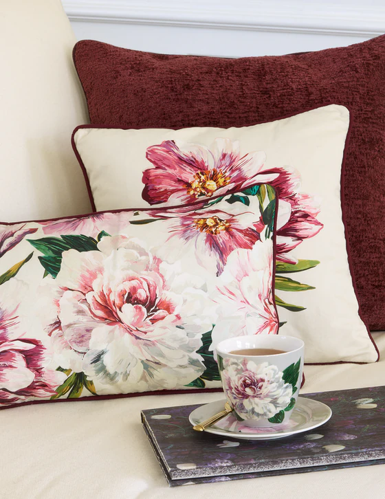 Greengate Barbette Pale Grey Kissenhülle