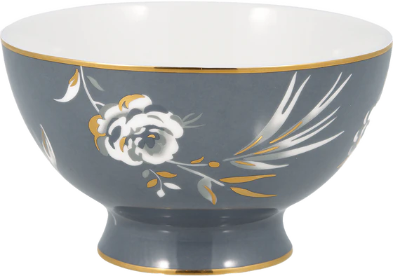 Greengate Aslaug Dark Grey Suppen Schale