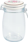 Greengate Leonora White Vorratsglas 1 L