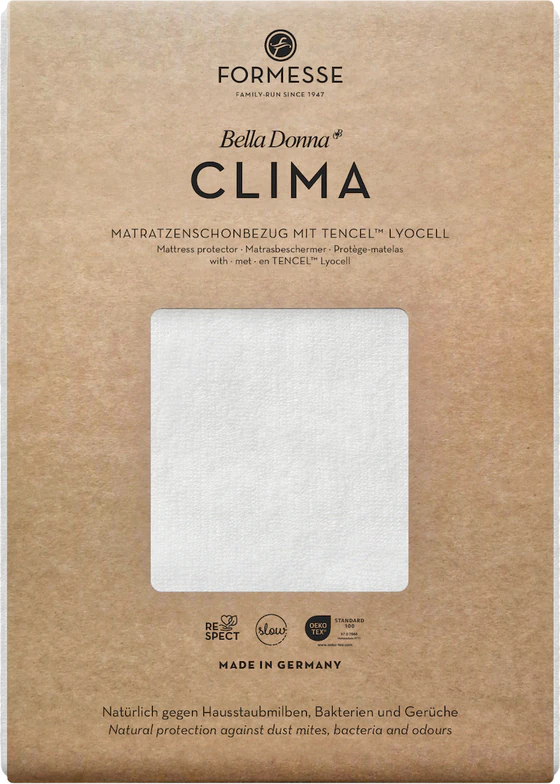 Formesse Bella Donna Clima Matratzenschonbezug – Perfektes Feuchtigkeitsmanagement für gesunden Schlaf