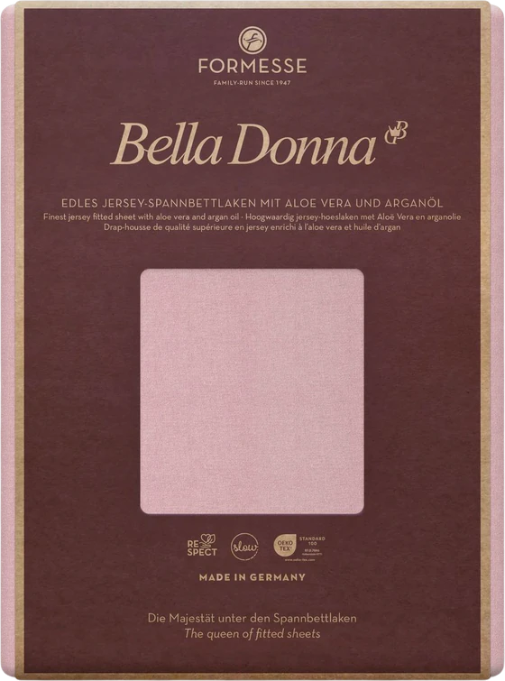 Formesse Bella Donna Jersey Spannbettlaken – Luxuriös, Perfekt Passend und Pflegeleicht