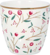 Greengate Maise White Mini Latte cup
