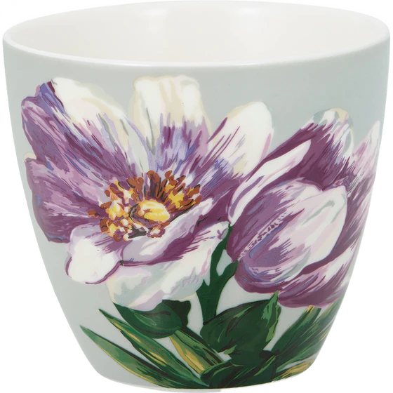 Greengate Barbette Pale Grey Latte Cup