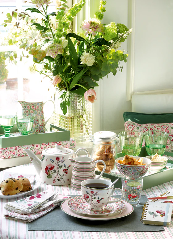 Greengate Selma Pale Pink Zuckerdose