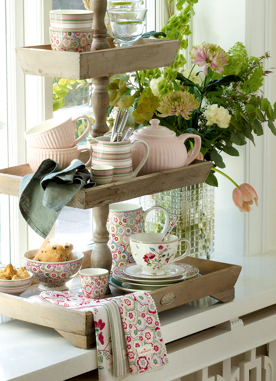 Greengate Selma Pale Pink Zuckerdose
