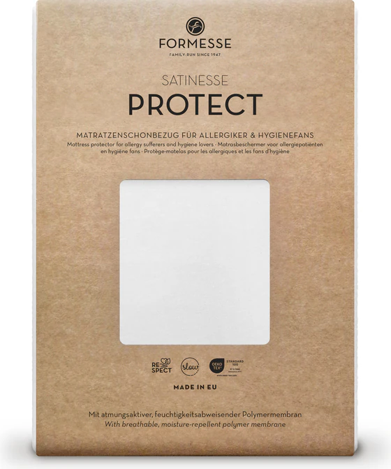 Satinesse Protect Matratzenschonbezug von Formesse – Wasserundurchlässig und atmungsaktiv