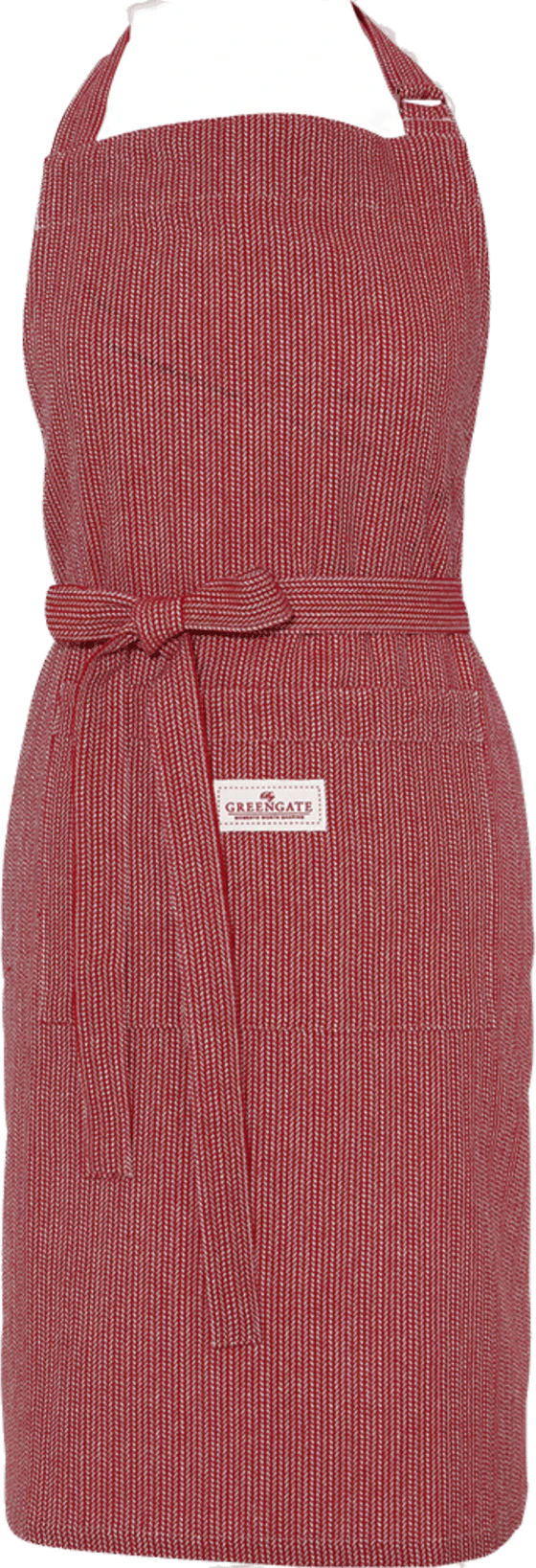 Greengate Alicia red Küchenschürze