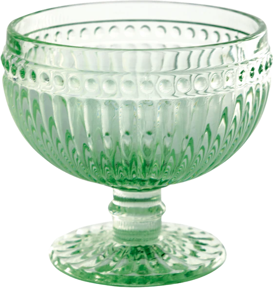 Greengate Dessert bowl Alice Pale Green