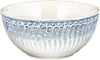 Greengate Cereal bowl Alice Ripple Blue