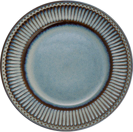 Greengate ALICE Oyster Blue Plate 26,5 cm 