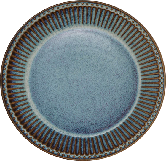 Greengate Plate Oyster Blue 23 cm