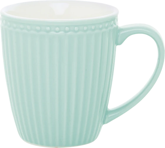 Greengate Alice Mug in Cool Mint: Die Tasse für Frische & Stil aus der Alice Serie.