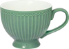 Greengate Alice Dusty Green Tea Cup: Elegante Teetasse für Naturliebhaber