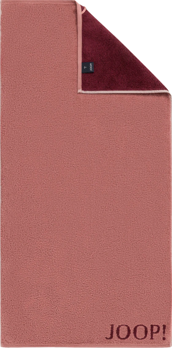 JOOP! Classic Doubleface Frottierkollektion 1600-29 in Rouge: Energetische Eleganz