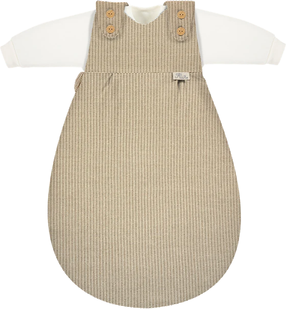 ALVI® Baby-Mäxchen 3-teilig –  Babyschlafsack Design 108-6 Knit