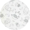 ALVI® Baby-Mäxchen Außensack - Schäfchen 337-6 | Mitwachsender Babyschlafsack 2,5 TOG