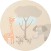 ALVI® Baby-Mäxchen Außensack - Jungle 113-0 | Mitwachsender Babyschlafsack 2,5 TOG