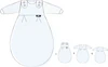 ALVI® Baby-Mäxchen Außensack - Faces 991-6 | Mitwachsender Babyschlafsack 2,5 TOG