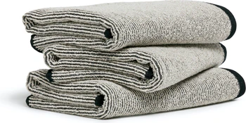 MÖVE Eden Duschtücher, Design Querrippe – Luxuriös, saugfähig & nachhaltig Home Spa Collection