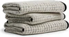 Möve Eden Home Spa Collection – Design Kästchenstruktur in Velours aus 90% Baumwolle und 10% Leinen