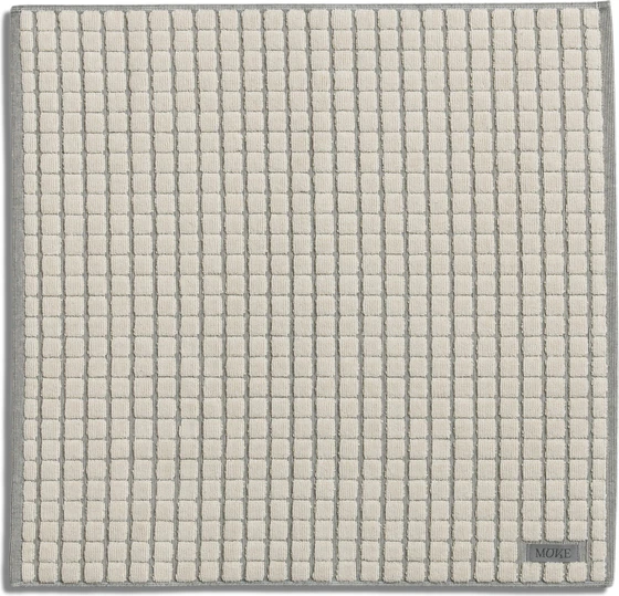 MÖVE Eden Badteppich im Doubleface Design mit Kästchenstruktur. Aus der Möve Home Spa Collection.