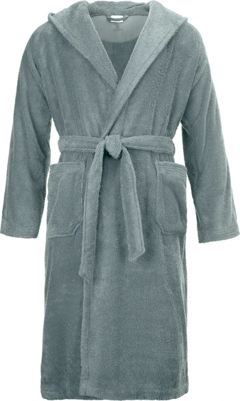 Möve Superwuschel Kapuzenmantel – Extraweicher Bademantel aus 100 % Baumwolle