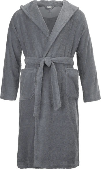 Möve Superwuschel Kapuzenmantel – Extraweicher Bademantel aus 100 % Baumwolle