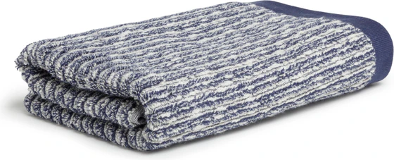 Möve Handtuch Brooklyn Pinstripe – Luxuriöses Handtuch aus edlem Bouclé-Garn