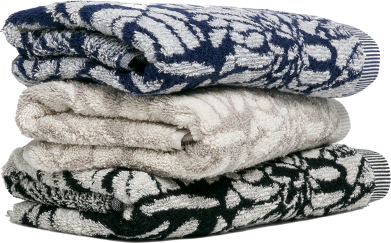 Möve Handtuch Brooklyn Botanic – Luxuriöses Handtuch mit edlem Blättermuster